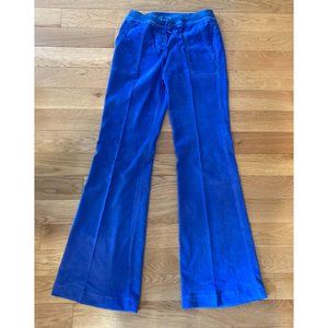 Splendid Blue Corduroy Pants With Elastic Waist Ba